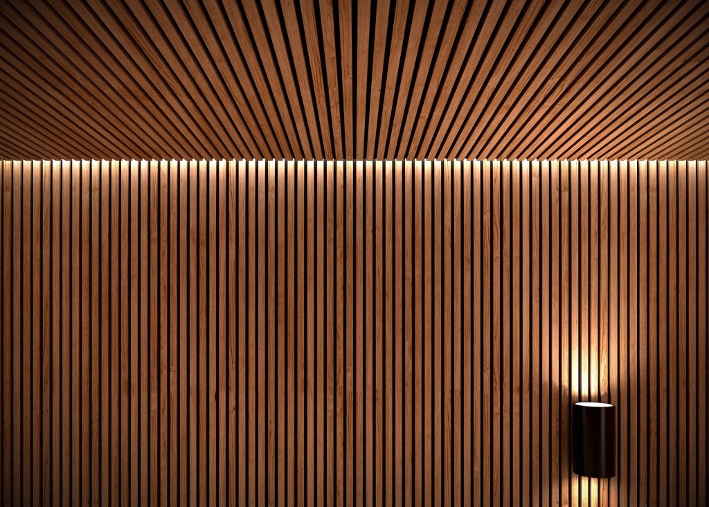 Paneles acústicos en Sala de actos