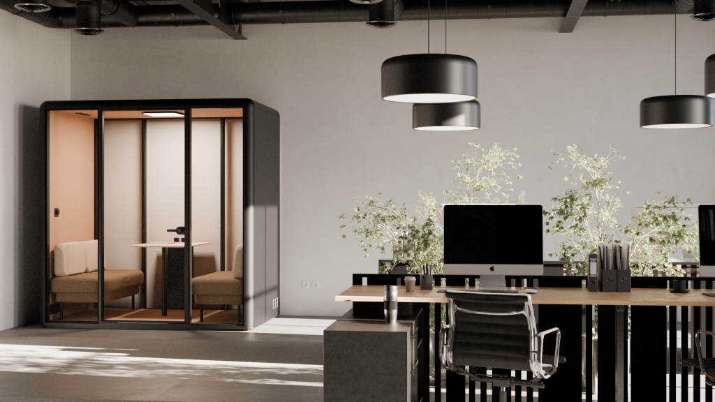 Mirplay Acoustic Booth Essen Office