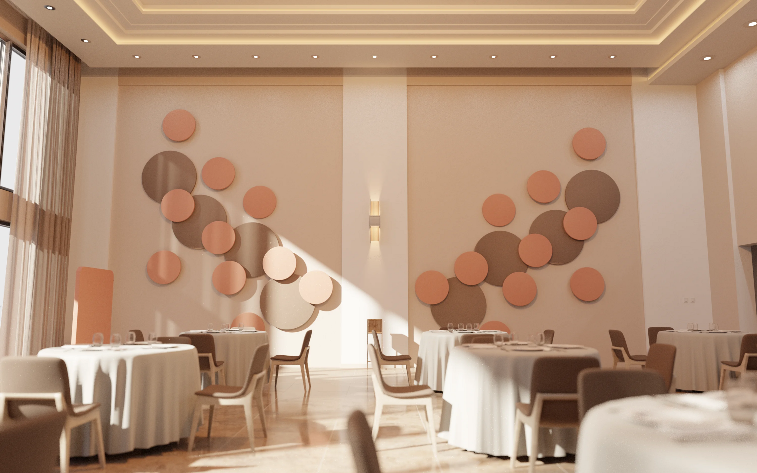 Acoustic solutions for restaurants