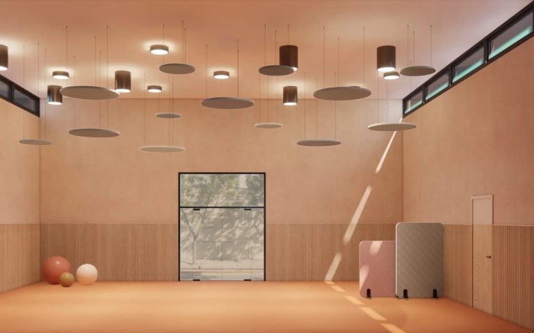 Mirplay Acoustics Ceiling Panels School
