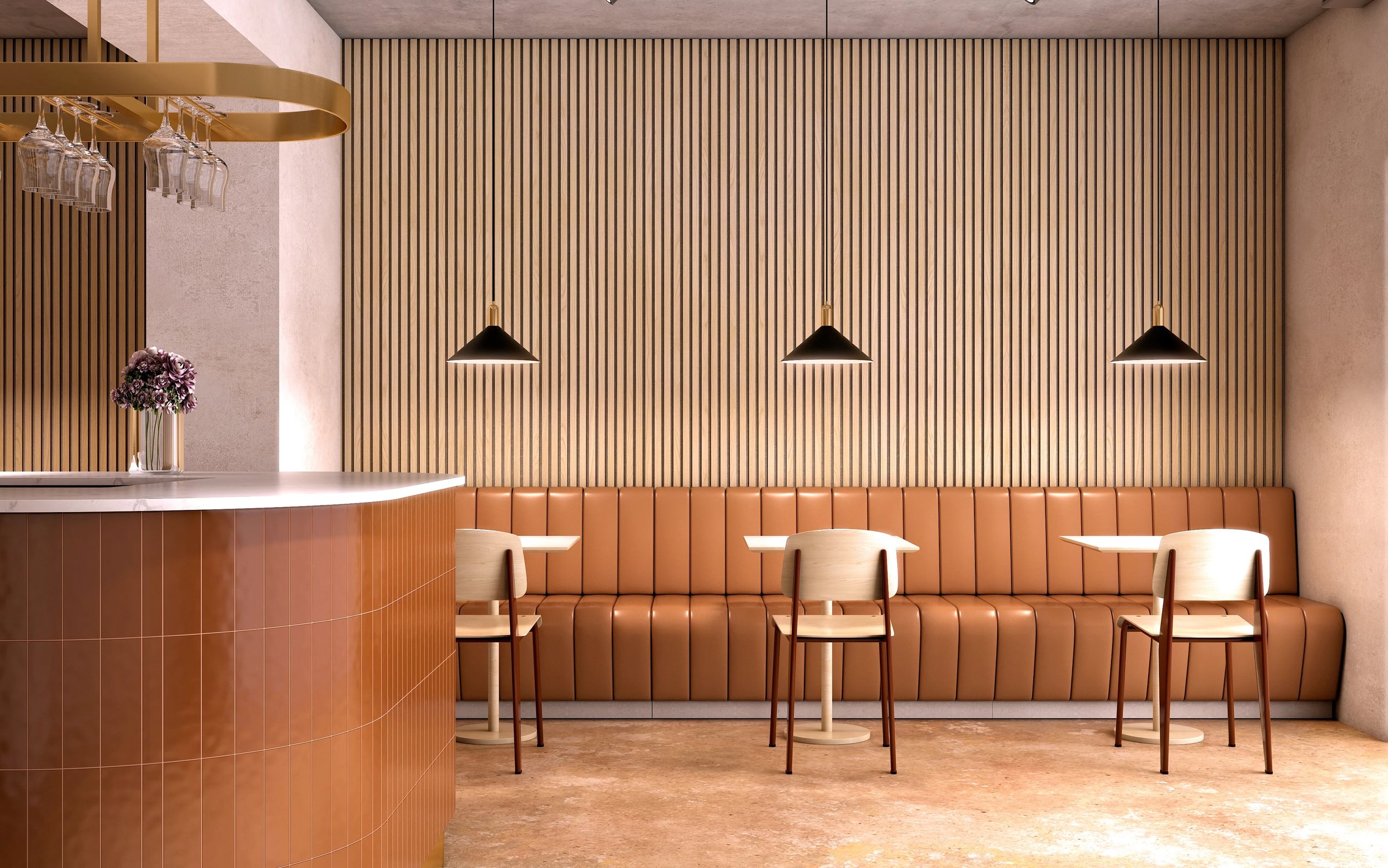 Acoustic panels in Restaurants