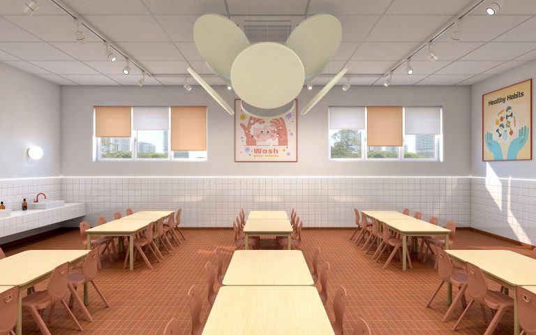 Mirplay Acoustics Ceiling Panels School