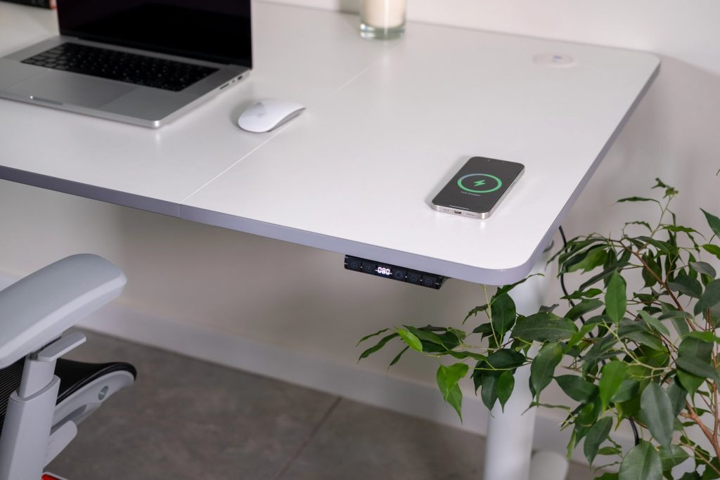 Mirplay Acoustics Standing Desk Tona White